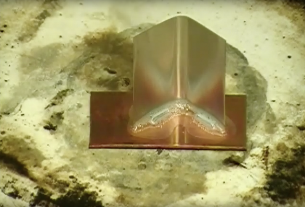 1145 Aluminum to Copper with Superior No. 1261 Aluminum Flux and 91/9