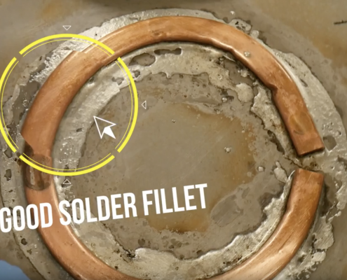 Soldering a Copper Tube to Stainless Steel